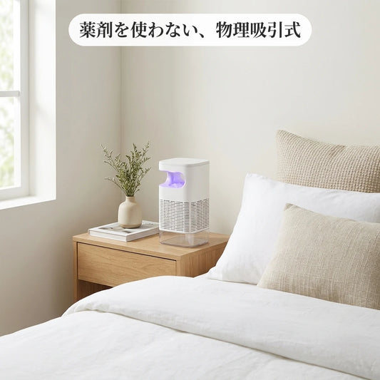 薬剤を使わない物理吸引式