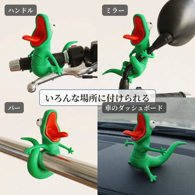 ハンドル ミラー バー 車のダッシュボードなど取り付け例