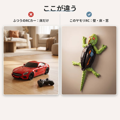 LACIAGA 壁のぼりヤモリラジコン