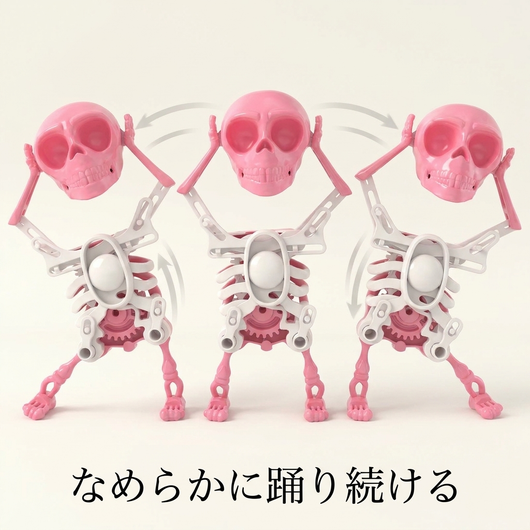 なめらかに踊り続ける