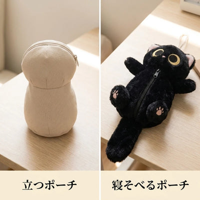 LACIAGA 寝そべりねこペンケース