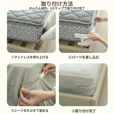 取り付け方法（4ステップ）