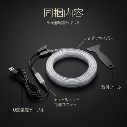 LINX™プレミアム車内アンビエントライト 5m