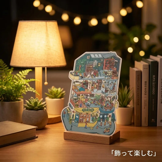 LACIAGA 3D立体シーンシール