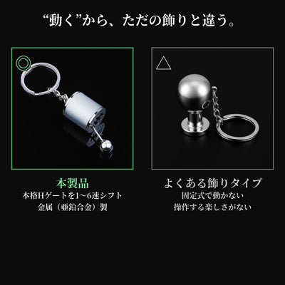 動くタイプと飾りだけのタイプの違い