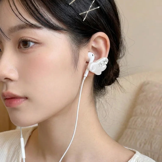 有線イヤホンをいちばん可愛く