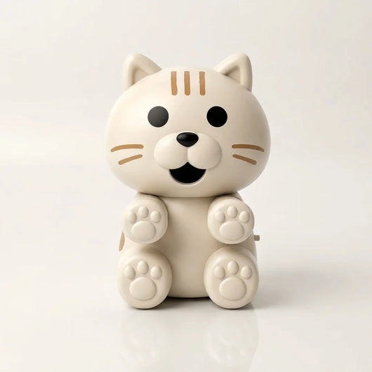 ねこ（クリーム）デザイン