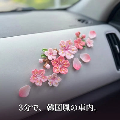 3Dさくらデコ 車内