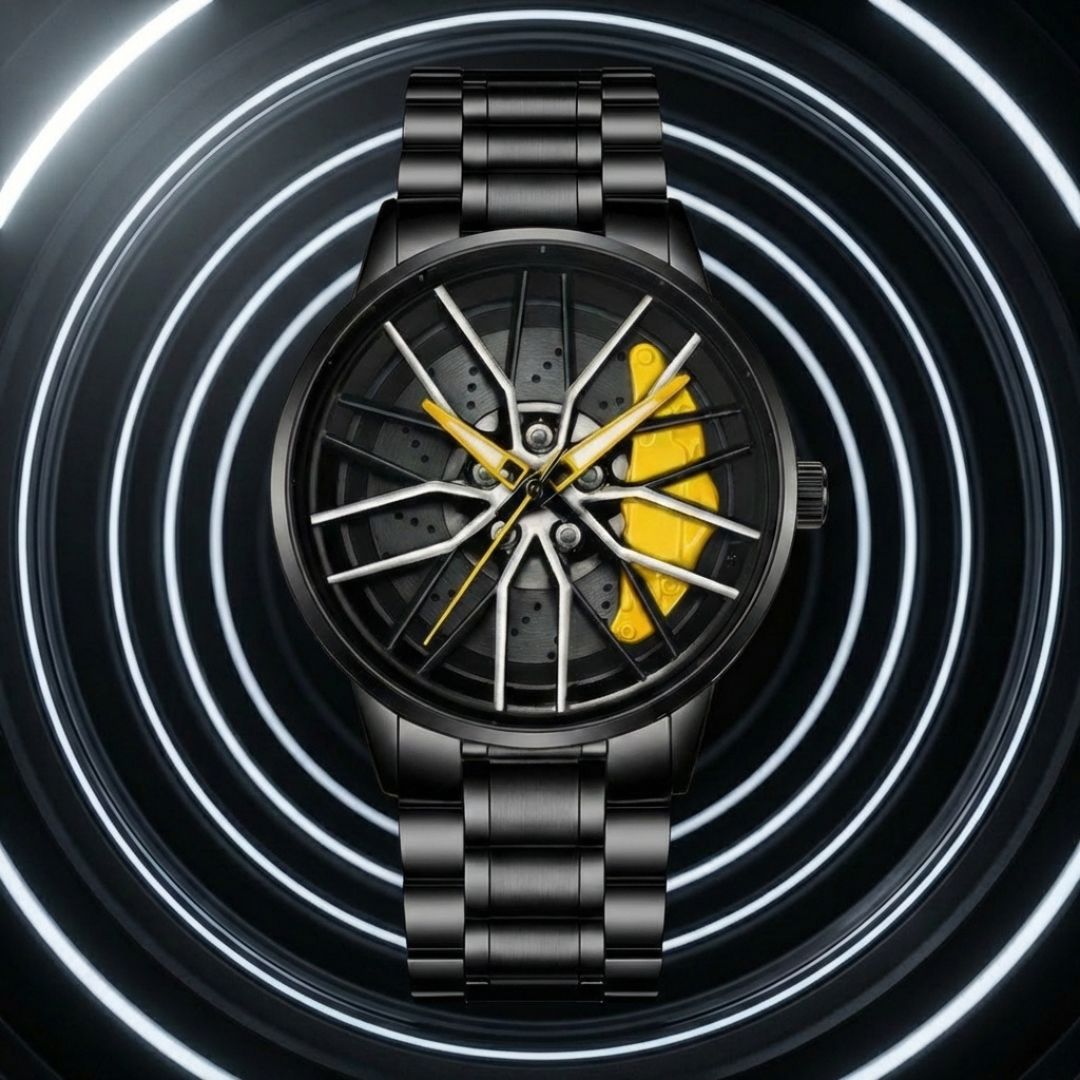 機能起点 × ブレーキキャリパー 腕時計