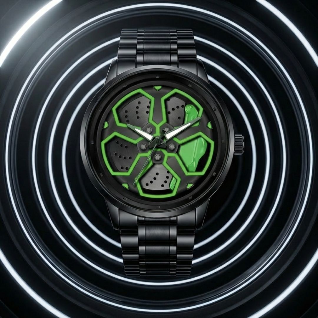 機能起点 × ターボファン 腕時計