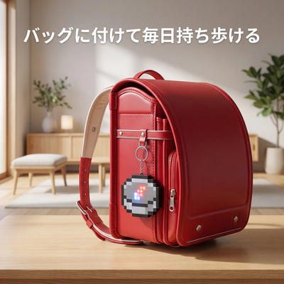 LACIAGA ピクセルコンパスキーホルダー