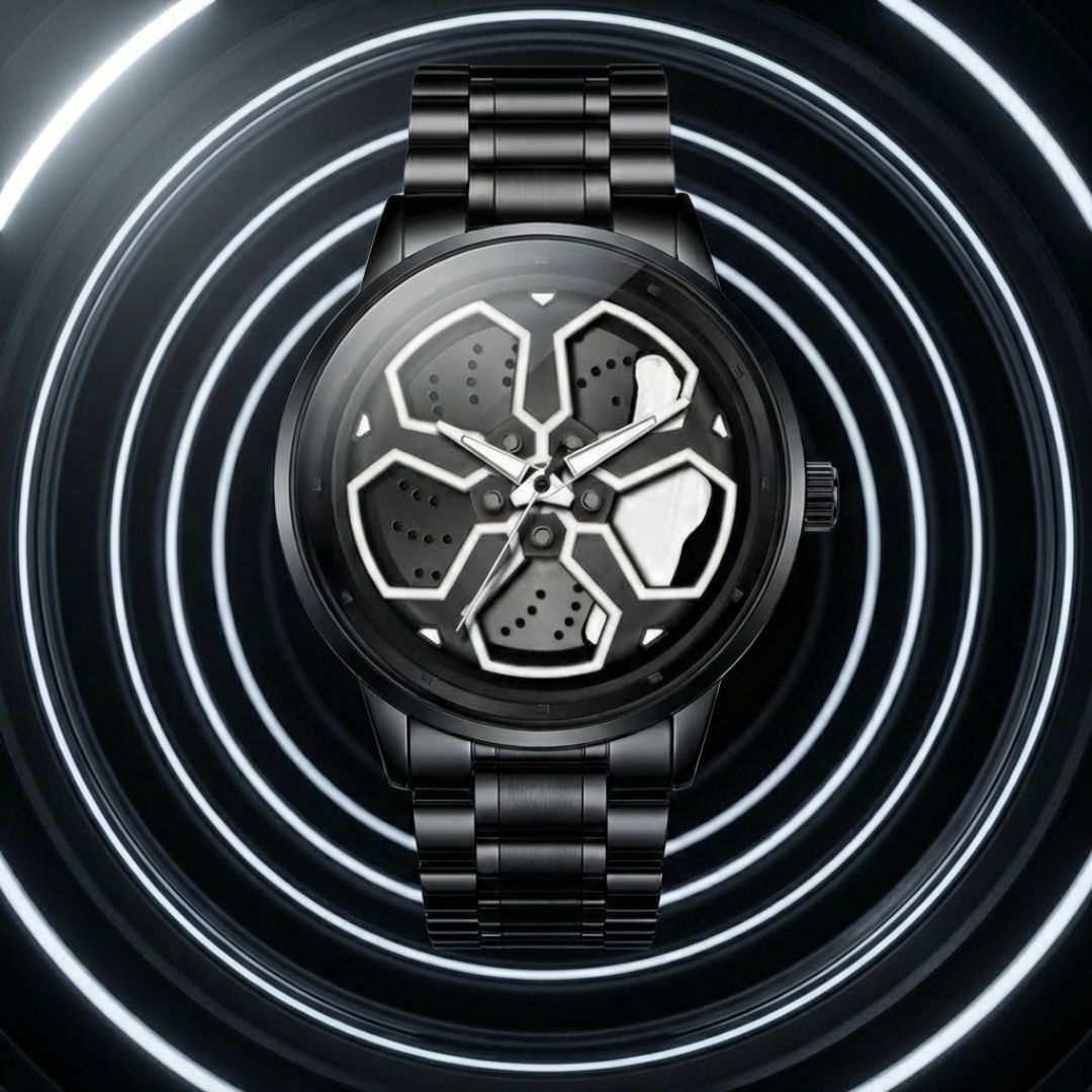 機能起点 × ターボファン 腕時計