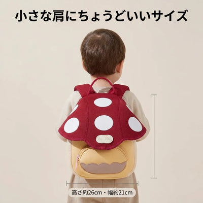 小さな肩にちょうどいいサイズ 約26x21cm