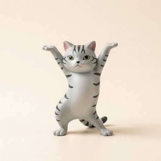 踊る猫 サバトラ