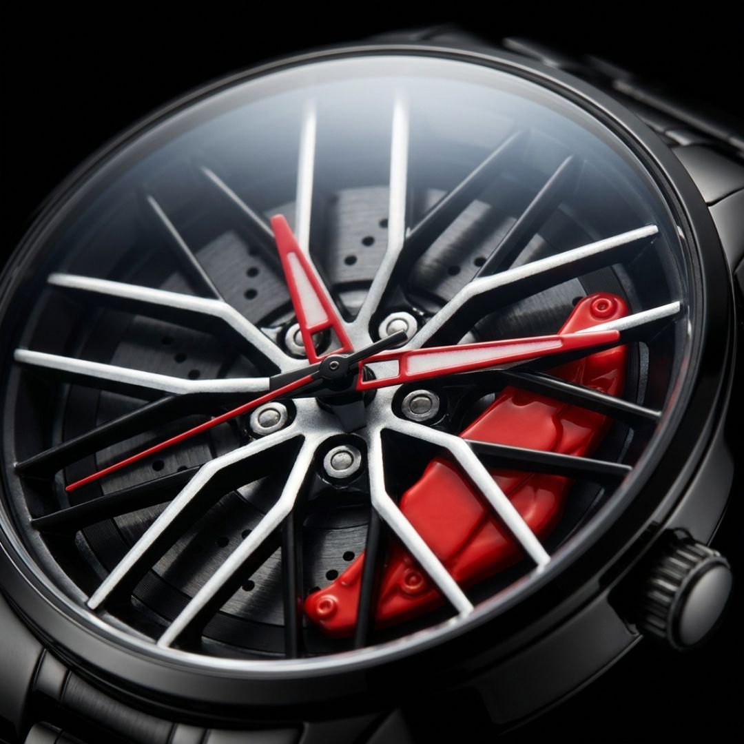 機能起点 × ブレーキキャリパー 腕時計