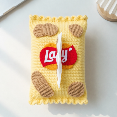 LACIAGA ポテチ風ティッシュカバー