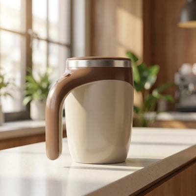 LACIAGA 自動攪拌マグカップ ミルクコーヒー