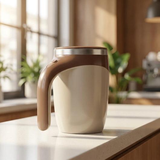 LACIAGA 自動攪拌マグカップ ミルクコーヒー