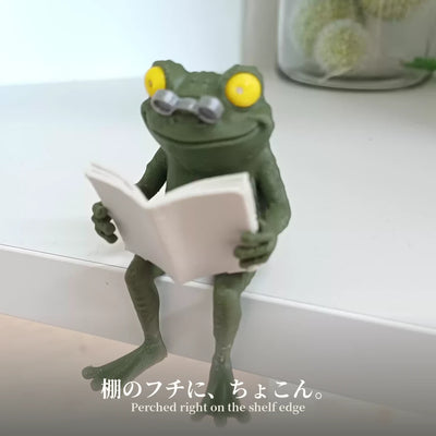 棚のフチに