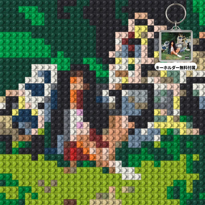 デザイン05 アルバムジャケット風ブロックアート