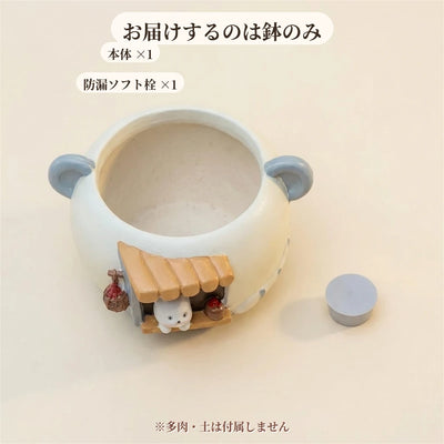 お届けは鉢のみ 多肉と土は付属なし