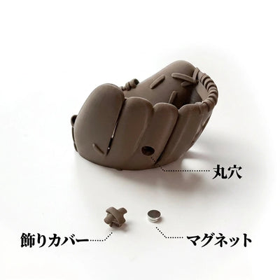 マグネットと飾りカバーの差し替え