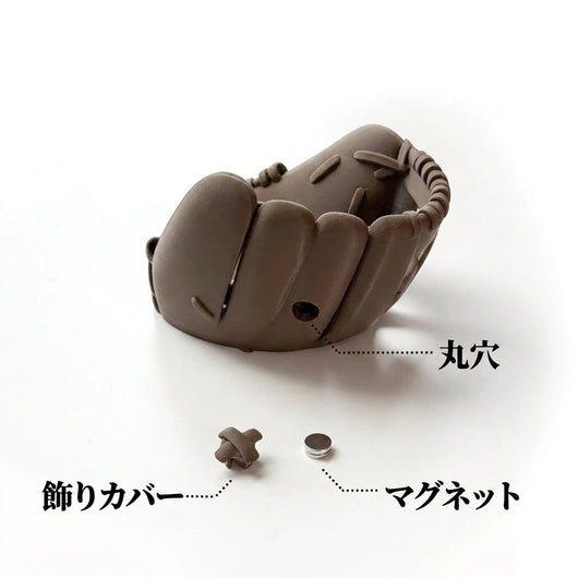 マグネットと飾りカバーの差し替え