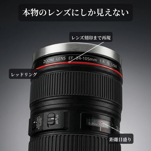 LACIAGA カメラレンズ型タンブラー