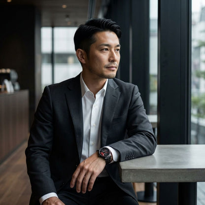 機能起点 × ブレーキキャリパー 腕時計