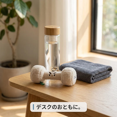 デスクに