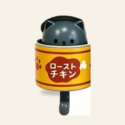 ローストチキン（黄）グレー猫