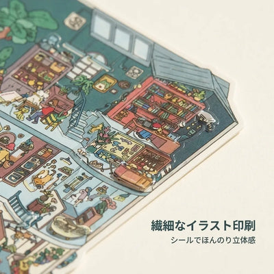 LACIAGA 3D立体シーンシール