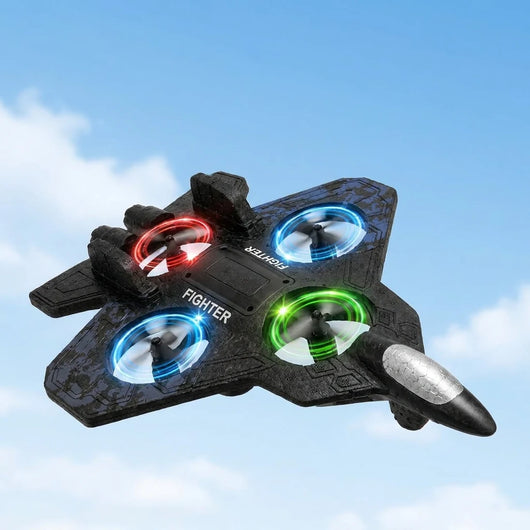 Fighter-jet drone hero