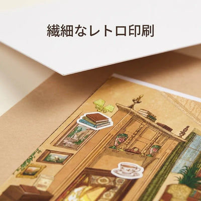 LACIAGA レトロ立体シール