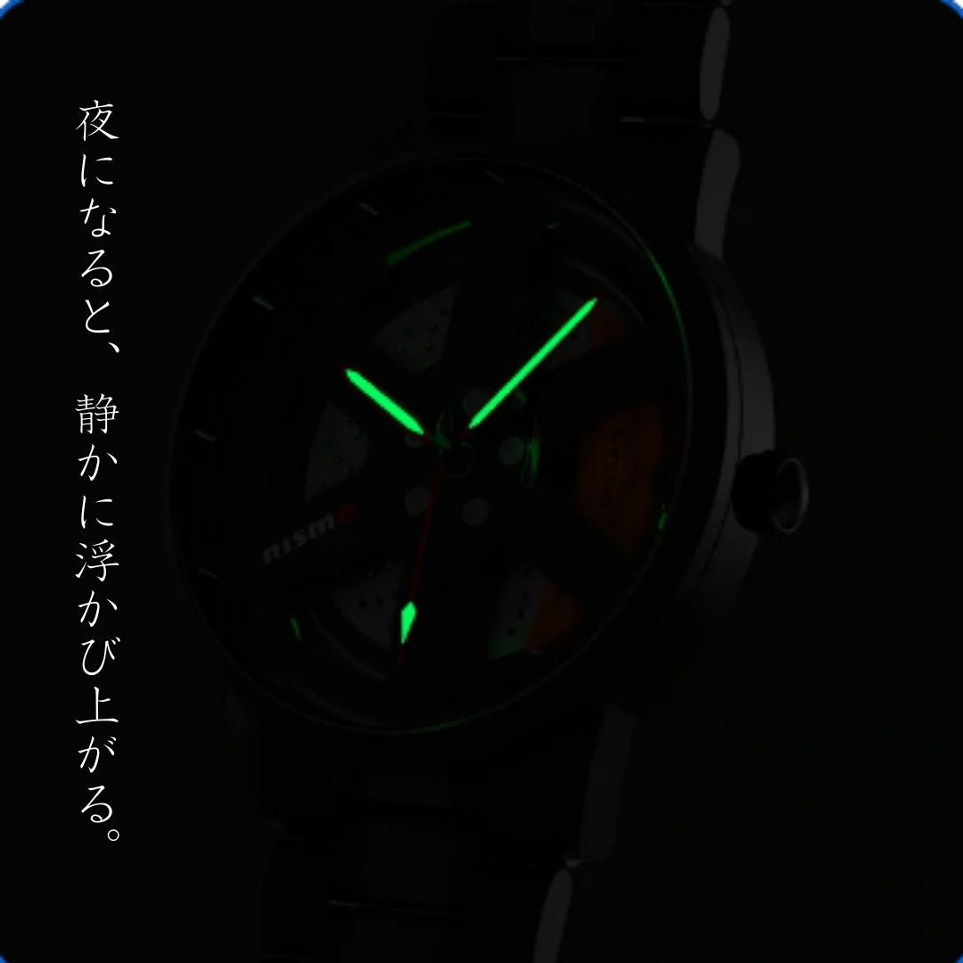 機能起点 × ブレーキキャリパー 腕時計