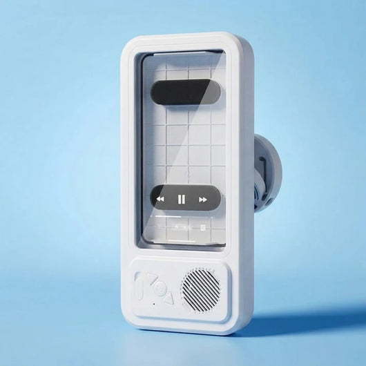 お風呂スマホ防水ホルダー ホワイト
