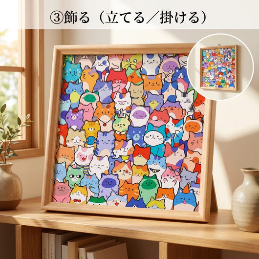 使い方：飾る