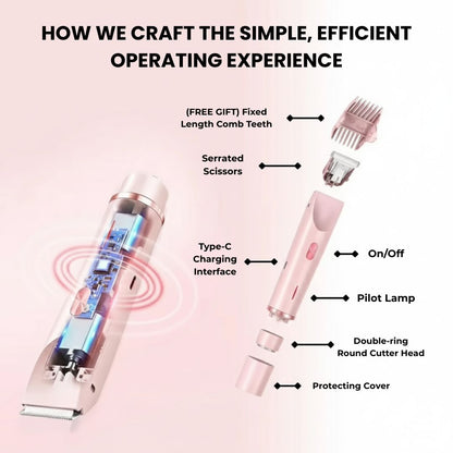 Laciaga™ GlowGroom 2-in-1 Trimmer