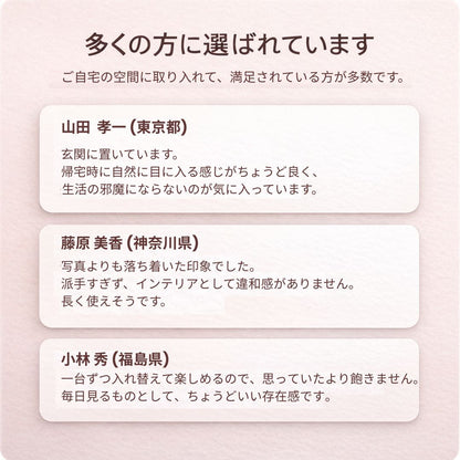 インフィニティガラージミラー奥行き × 落ち着いた光のディスプレイ