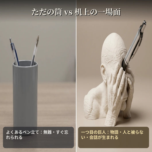 LACIAGA 一つ目の巨人ペンスタンド
