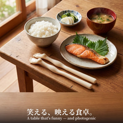 笑える、映える食卓