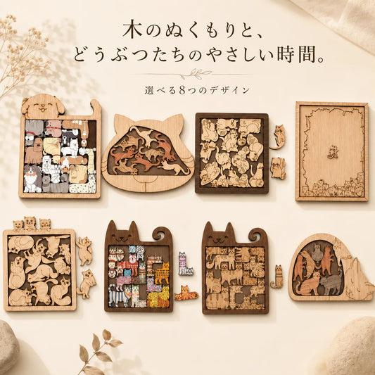 LACIAGA 木のぬくもりパズル