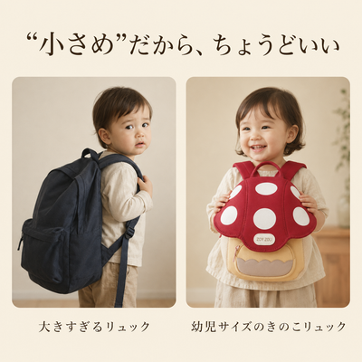 LACIAGA きのこリュック