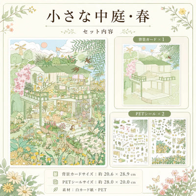 LACIAGA レトロ立体シール
