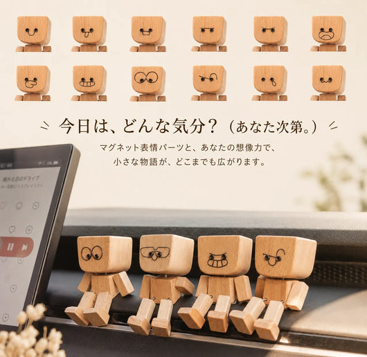 LACIAGA ゆらゆら木製マン