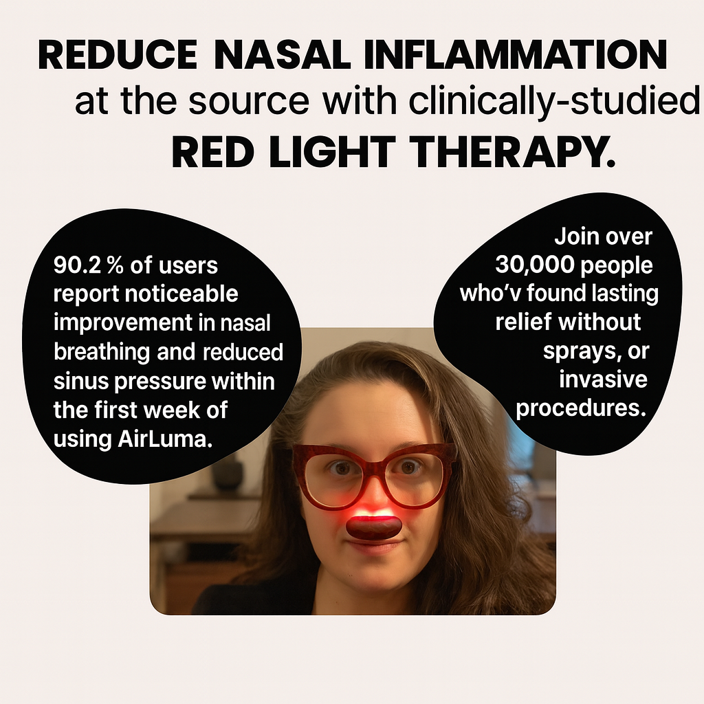 NasoWave™ Nasal Red Light Device