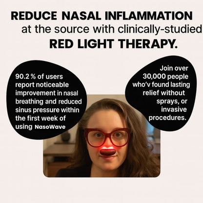 NasoWave™ Nasal Red Light Device