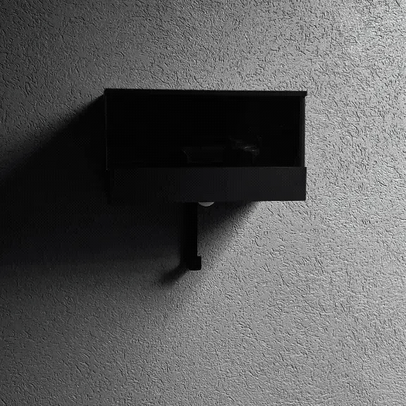 インフィニティガラージミラー奥行き × 落ち着いた光の1:64ディスプレイ