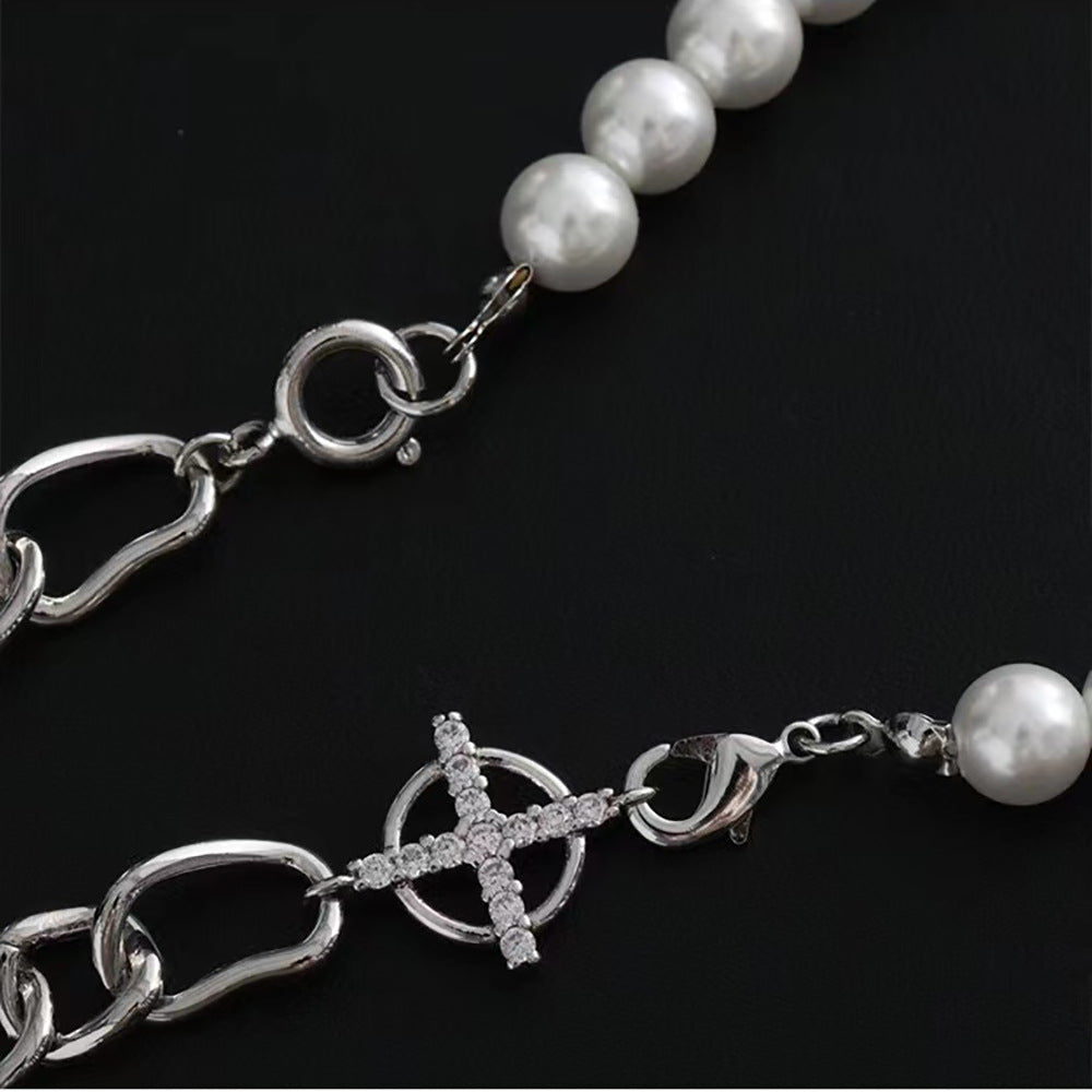 Laciaga™ Halo Pearl Necklace