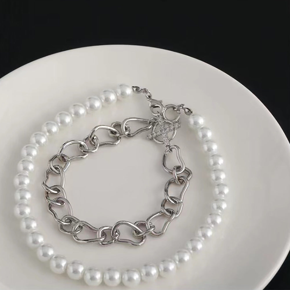 Laciaga™ Halo Pearl Necklace